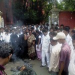 உயர்நீதிமன்றத்தில் தினமலர் எரிப்பு போராட்டம் புகைப்படங்கள்