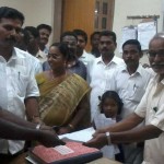 சிதம்பரம் காமராஜ் மெட்ரிக் பள்ளி முதலாளியின் கொட்டம் முறியடிப்பு