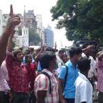 பாசிச ஜெயாவின் கல்விக் கொள்ளை அறிக்கை எரிப்பு!