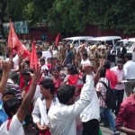 பாசிச ஜெயாவின் கல்விக் கொள்ளை அறிக்கை எரிப்பு!