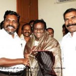 திருமா காடுவெட்டி குருவுக்கு மரியாதை செய்கிறார்