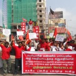 திருச்சி மகஇக ராமதாசை முற்றுகை2