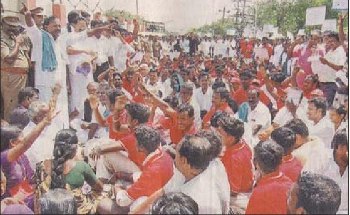 காவிரி போராட்டம்