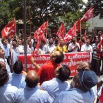 கொடியேற்றும் தோழர் பரசுராமன்