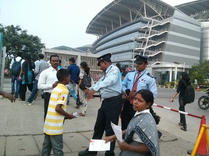 NDLF action in Chennai TCS (10)