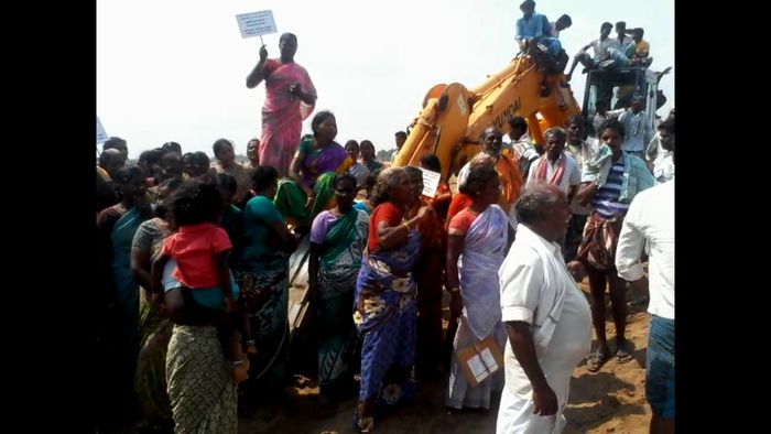 மணல் குவாரி முற்றுகை மணல் குவாரி முற்றுகை