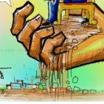 நிலக் கையகப்படுத்தல் மசோதா – கேலிச்சித்திரம்