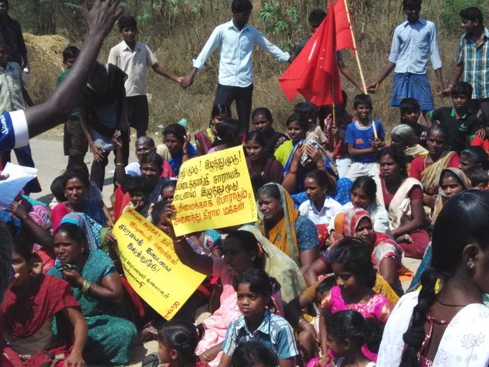 அழிவிடைதாங்கி டாஸ்மாக் உடைப்புப் போராட்டம் அழிவிடைதாங்கி டாஸ்மாக் உடைப்புப் போராட்டம்