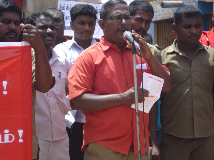 சிறப்புரையாற்றிய தோழர் வெற்றிவேல் செழியன் சிறப்புரையாற்றிய தோழர் வெற்றிவேல் செழியன்