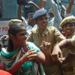 ஐ.ஐ.டி டீனை கைது செய் ! பு.மா.இ.மு போராட்டம்