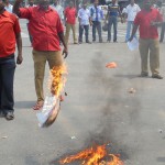 ndlf-set-fire-to-modi-labour-law-amendments-pondy-3