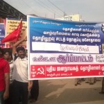 ndlf-set-fire-to-modi-labour-law-amendments-sriperumputhur-04