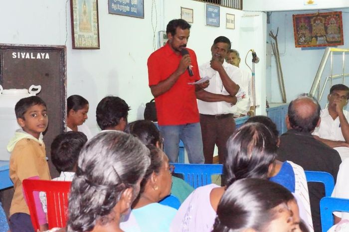 ம.க.இ.கவின் பொருளாளர் தோழர் சரவணன் ம.க.இ.கவின் பொருளாளர் தோழர் சரவணன்