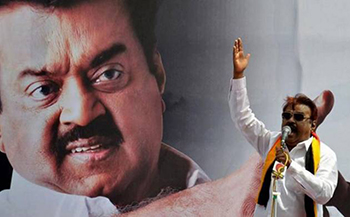 தோழர், விஜயகாந்துக்குன்னு ஒரு வோட்டு வங்கி இருக்குது. தேர்தல் அரசியல்னு வந்த பின்னால நீங்க எல்லாத்தையும் கணக்கில் எடுத்துக்கனும். சூழ்நிலைய அணுசரிச்சு போனா தான் அரசியல் செய்யவே முடியும்..