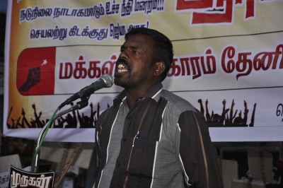 cauvery-issue-theni-meeting- thiru-karuppaiya-mullai-periyaru-dam-protection-movement