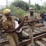 திருச்சி இரயில் மறியல் (2)