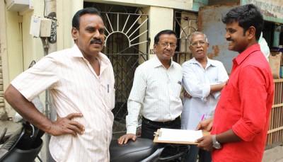 சென்னை சர்வேயில் பங்கெடுத்த மக்கள்