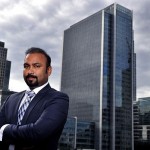 Chairman of Lycamobile Subaskaran Allirajah, pictured in Canary Wharf, London
