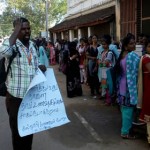 Kumbakonam Government Arts college students support farmers (3)