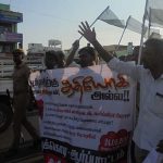 Covai Black flag protest (4)
