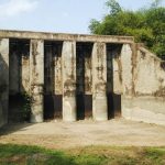 தெற்கு ராஜன் வாய்க்கள் அணைக்கட்டு வெளிப்பக்கம்