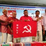 கொடியை அறிமுகம் செய்து வைக்கும் தோழர்.தங்கராசு