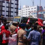 Trichy rss mohan bagawat effigy burnt (14)