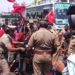 Trichy rss mohan bagawat effigy burnt (4)