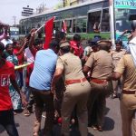 Trichy rss mohan bagawat effigy burnt (5)