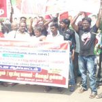 தஞ்சை ஆர்.எஸ்.எஸ் சாஸ்திரா கல்லூரி போராட்டம் (1)