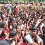 Nungambakkam school girls protest (7)
