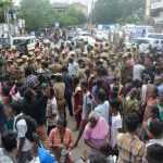 Nungambakkam school girls protest (9)