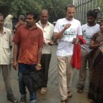 condolences to gauri lankesh by NDLF hosur (1)