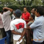 condolences to gauri lankesh by NDLF hosur (5)