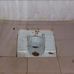 அசுத்தமான கழிவறை