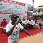 மக்கள் அதிகாரம் பாகலூர் பகுதி ஒருங்கிணைப்பாளர் தோழர் காந்தராஜ்