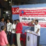 NDLF Demo Against Labour Law Thiruvallur East (12)
