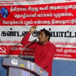 NDLF Demo Against Labour Law Thiruvallur East (13)