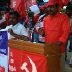 ndlf Demo Against Reform of Labour Laws kanchipuram (10)