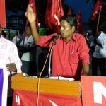 ndlf Demo Against Reform of Labour Laws kanchipuram (4)