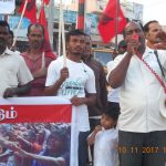 தலைமையுரையாற்றும் தோழர் ரவிச்சந்திரன்