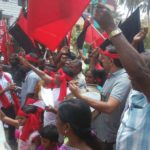 Trichy Raja effigy burn (12)