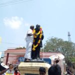 Villupuram Statue protest (6)
