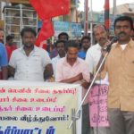 நன்றியுரையாற்றும் தோழர் சங்கர்