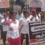 Coiambatore Go Back Modi Protest (1)