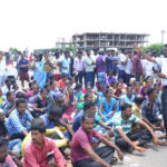 sterlite thoothukudi road stroke protest (6)