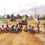 Hosur RV School students protest (13)
