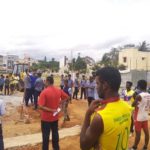 Hosur RV School students protest (6)
