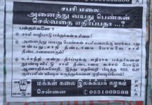 சபரிமலை பெண்கள் நுழைவை ஆதரித்து சென்னை ம.க.இ.க. சுவரொட்டி பிரச்சாரம் !