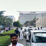 DLF Taxi Driver Suicide Protest (1)